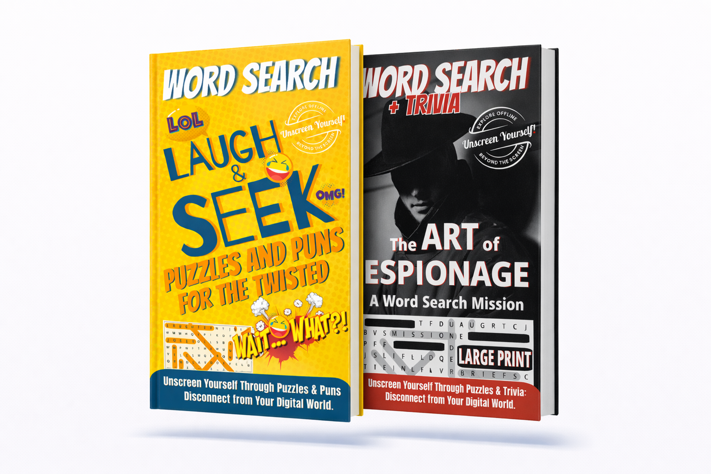 The Art of Espionage + Laugh & Seek