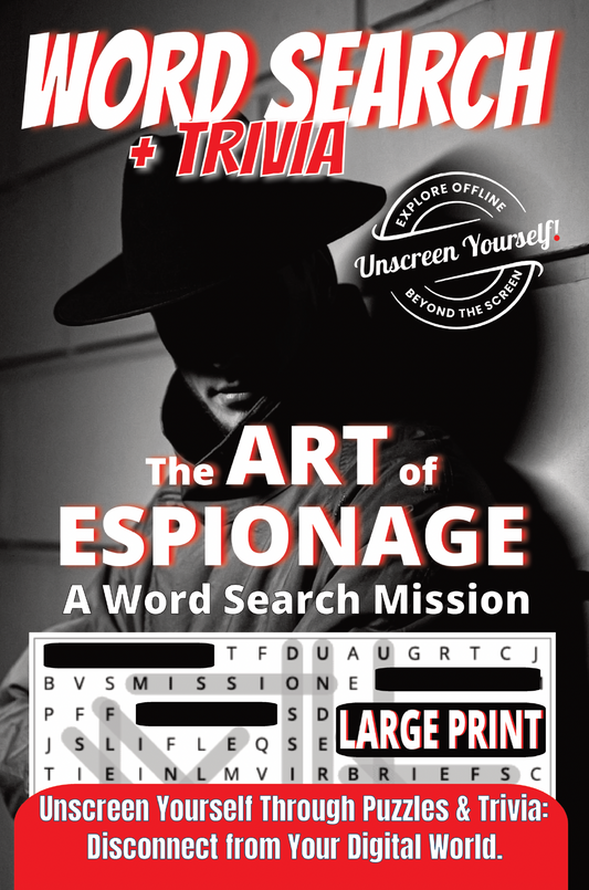 The Art of Espionage: A Word Search Mission