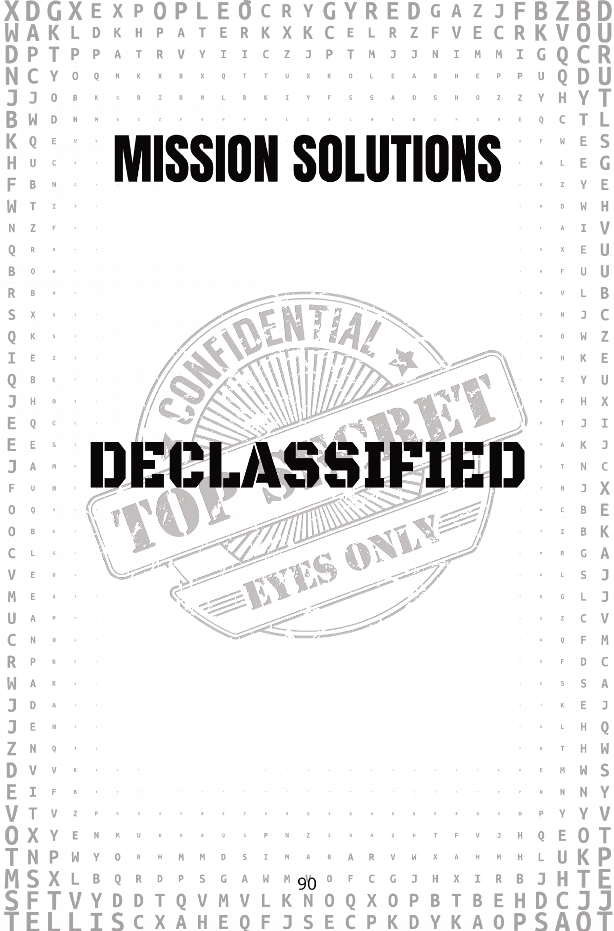 The Art of Espionage: A Word Search Mission