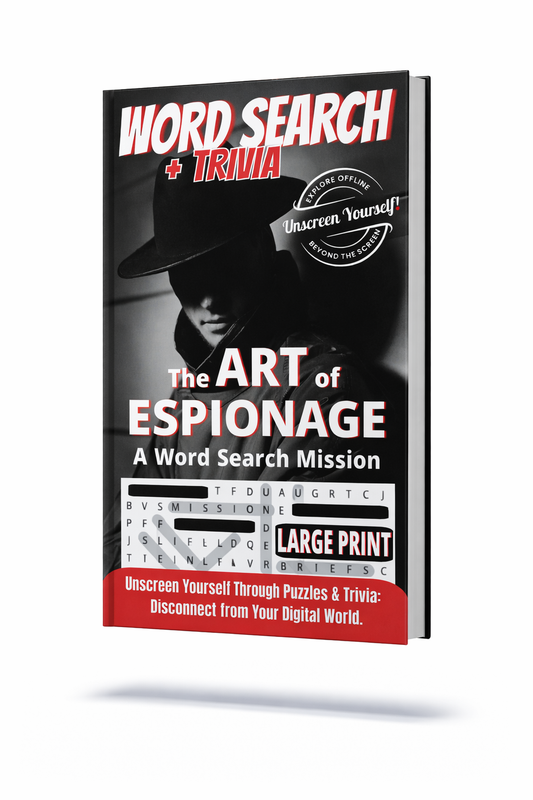 The Art of Espionage: A Word Search Mission