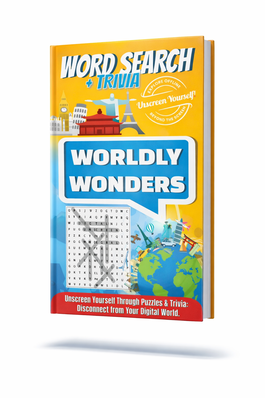 Worldly Wonders: Word Search Puzzles